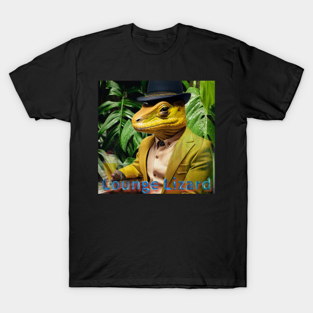 Lounge Lizard jungle by Yellow Cottage Merch